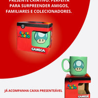 Caneca Mini Tina Cerâmica 100ml Up Super Mario