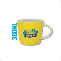 Conjunto Breakfast Bob Esponja em Cerâmica com Caneca, Bowl e Prato