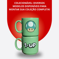 Caneca Mini Tina Cerâmica 100ml Up Super Mario