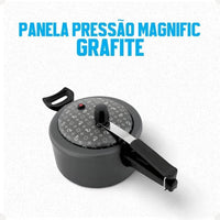 Panela de Pressão Magnific 3 L Grafite
