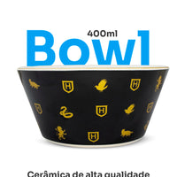 Conjunto Breakfast Harry Potter em Cerâmica com Caneca, Bowl e Prato
