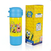 Garrafa Térmica Capsule com Canudo e Alça Bob Esponja – 450 ml