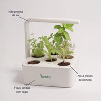 Horta Inteligente com Iluminação Artificial LED-Brota