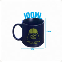 Caneca Mini Tina Cerâmica 100ml Darth Vader