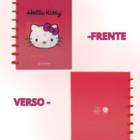 Caderno de Anotações com Divisória 21x16cm 100fls Hello Kitty