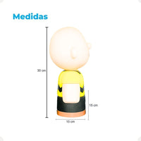 Luminária Charlie Brown Snoopy