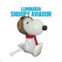 Luminária Snoopy Aviador
