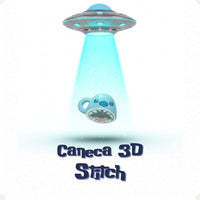 Caneca Decorativa Stitch – 450 ml