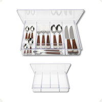 Porta-Talheres Keita com Tampa