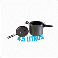 Panela de Pressão Magnific 4,5 L Grafite