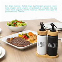 Galheteiro Doha em Vidro Hauskraft – 3 Peças 220 ml