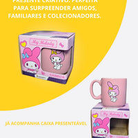 Caneca Mini Tina Cerâmica 100ml My Melody