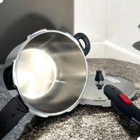 Panela de Pressão Brinox Ultra Inox para Indução, Gás e Elétrico