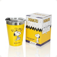 Copo de Viagem Snap com Tampa Snoopy Core – 300 ml