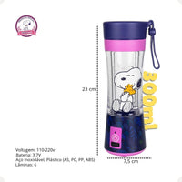 Garrafa Mixer Snoopy Bloom – 300 ml