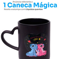 Caneca Magic Stitch e Angel Namorados – 350 ml