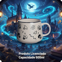 Caneca Moma Cerâmica 500ml Harry Potter