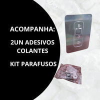 Prateleira de Canto Multiuso para Parede com Suporte para Toalha e Shampoo