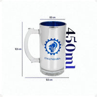 Caneca de Chopp Eletrostática Profissões Engenharia – 450 ml