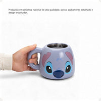 Caneca Decorativa Stitch – 450 ml