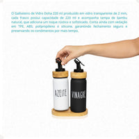 Galheteiro Doha em Vidro Hauskraft – 3 Peças 220 ml