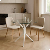 Base para Mesa em Metal com 4 Apoios – Ideal para Tampos de Vidro, Mármore ou Madeira