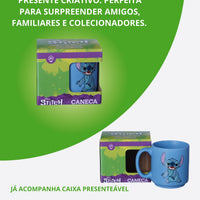 Caneca Mini Tina Cerâmica 100ml Stitch