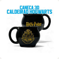 Caneca Decorativa 3D Caldeirão Hogwarts – 500 ml