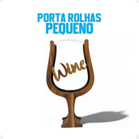 Porta-Rolhas em Formato de Taça em MDF – P