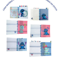 Caderno de Anotações com Divisória 21x16cm 100fls Stitch