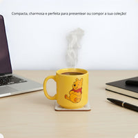 Caneca Mini Tina Cerâmica 100ml Pooh