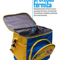 Bolsa Térmica Bob Esponja Retangular Zona Criativa Azul