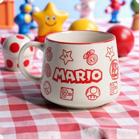 Caneca Moma Cerâmica 500ml Super Mario