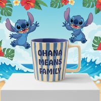 Caneca Buck Stitch Listrada – 400 ml