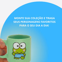 Caneca Mini Tina Cerâmica 100ml Keroppi