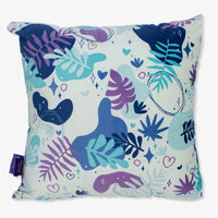 Almofada Fibra Veludo 40x40cm Stitch Cute