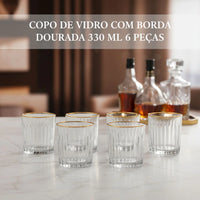 Jogo de 6 Copos Egeu Hauskraft – 330 ml