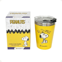 Copo de Viagem Snap com Tampa Snoopy Core – 300 ml