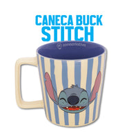 Caneca Buck Stitch Listrada – 400 ml