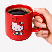 Caneca Mini Tina Cerâmica 100ml Hello Kitty
