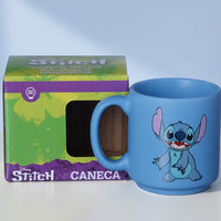 Caneca Mini Tina Cerâmica 100ml Stitch