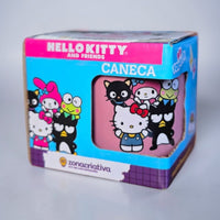 Caneca Mini Tina Cerâmica 100ml Hello Kitty And Friends Rosê