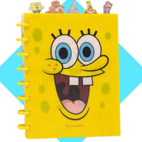 Caderno de Anotações com Divisória 21x16cm 100fls Bob Esponja
