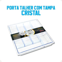 Porta-Talheres Keita com Tampa