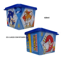 Pote Organizador Quadrado Sonic – 430 ml