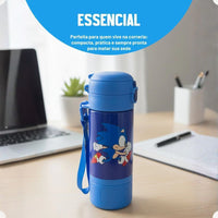 Garrafa Térmica Capsule com Canudo e Alça Sonic – 450 ml