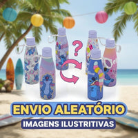 Garrafa Plástica Squeeze Stitch com Tampa Abre Fácil – 530 ml (Sortida)