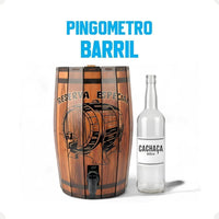 Pingômetro em Formato de Barril em MDF