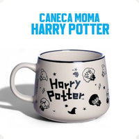 Caneca Moma Cerâmica 500ml Harry Potter