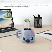 Caneca Decorativa Stitch – 450 ml